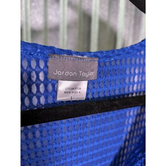 Jordan Taylor V-Neck Tassel Trim Swim Cover-Up Tunic Women's Large - Picture 4 of 5